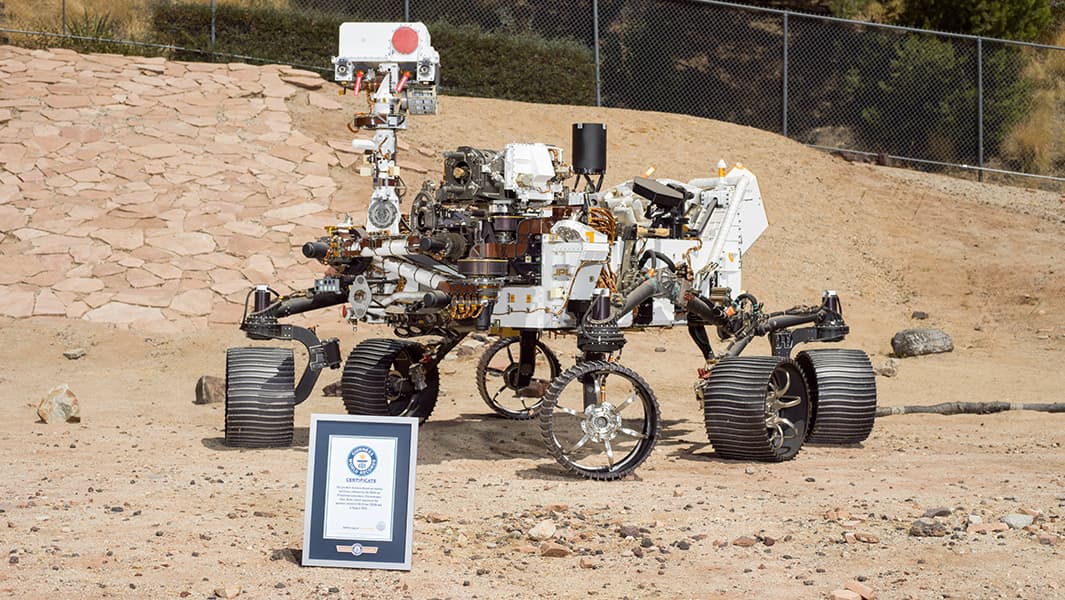 NASA's Perseverance rover breaks the record for longest road trip on Mars